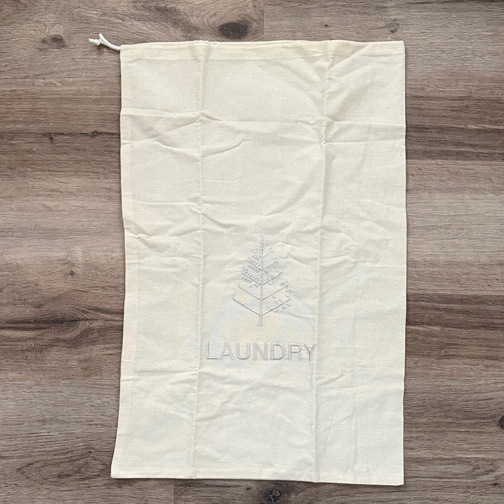 Cream Laundry Bag - Four Seasons 26”x17”